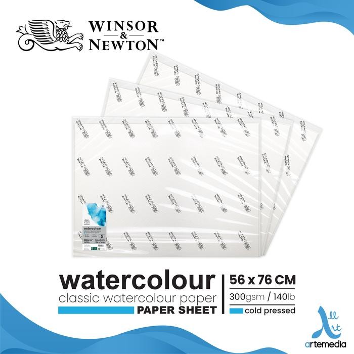 

Kertas Cat Air Winsor & Newton Classic 56X76Cm Watercolor Paper Sheet