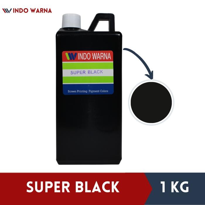 

Biang / Pigment Warna Sablon Super Black
