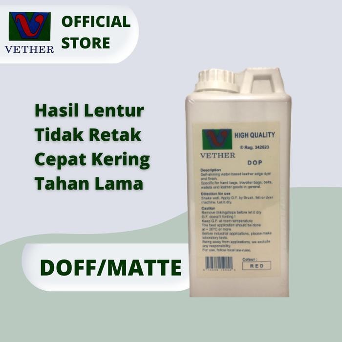 

Vether - Cat Pinggir Kulit Premium - Leather Edge Paint (Matte/Doff)