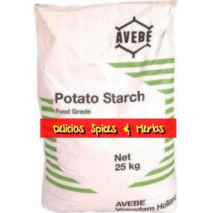 

Diskon Potato Starch From Holland / Tepung Pati Kentang ( Repackage)-1Kg Packing Aman