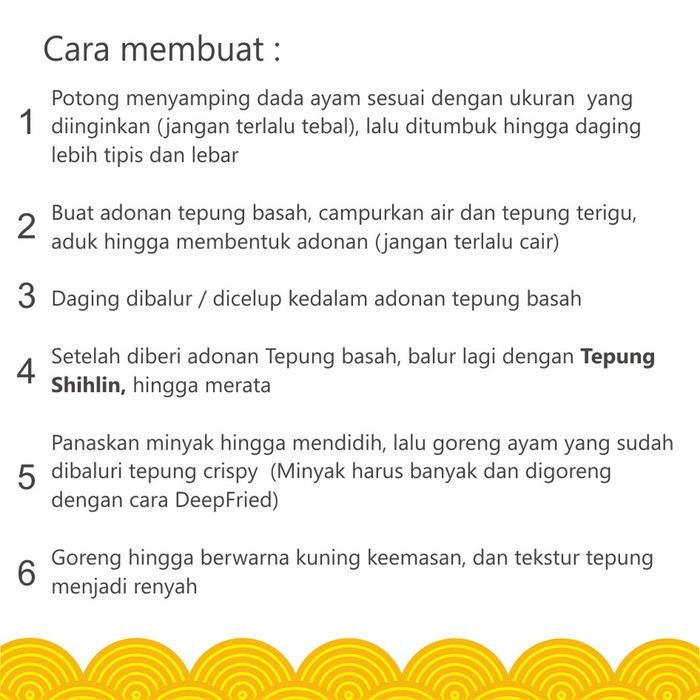 

Produk Viral Tepung Shihlin / Tepung Ayam Goreng Shihlin Khas Taiwan 500 Gr Packing Aman