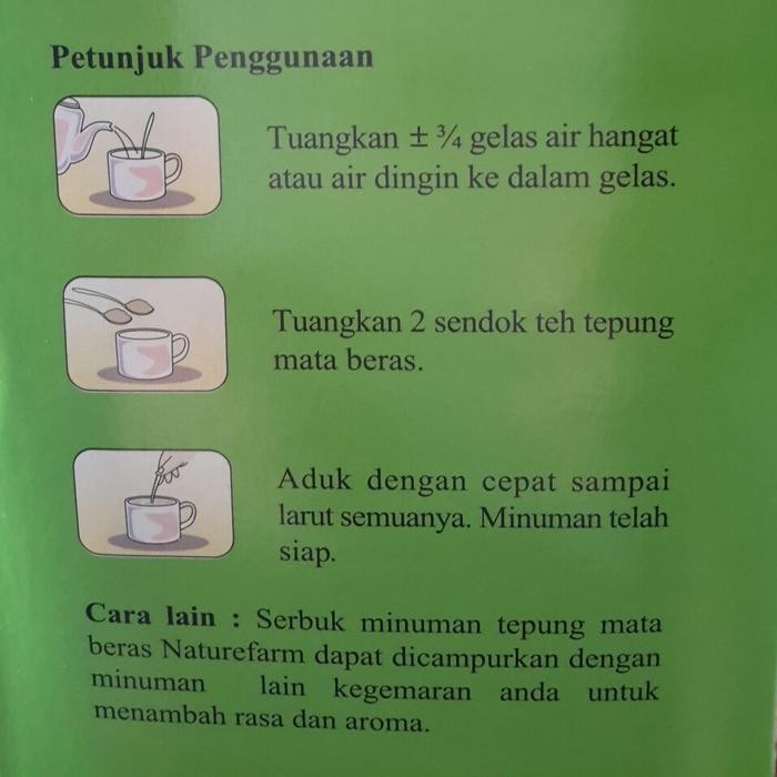 

Barang Terlaris Serbuk Minuman Tepung Mata Beras Merah Instan 1Kg Cod