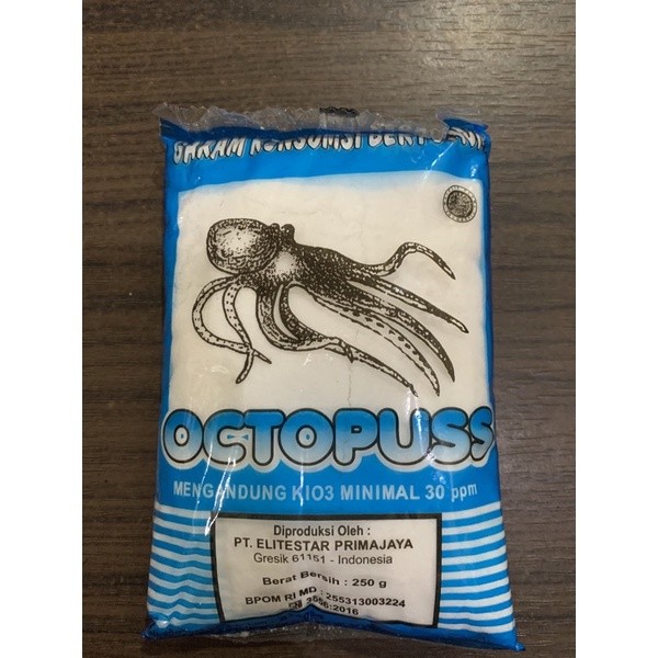 

Garam Octopuss 250gr Isi 40
