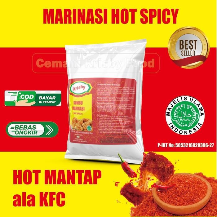

Diskon Marinasi Bumbu Hot Ayam Fried Chicken Packing Aman