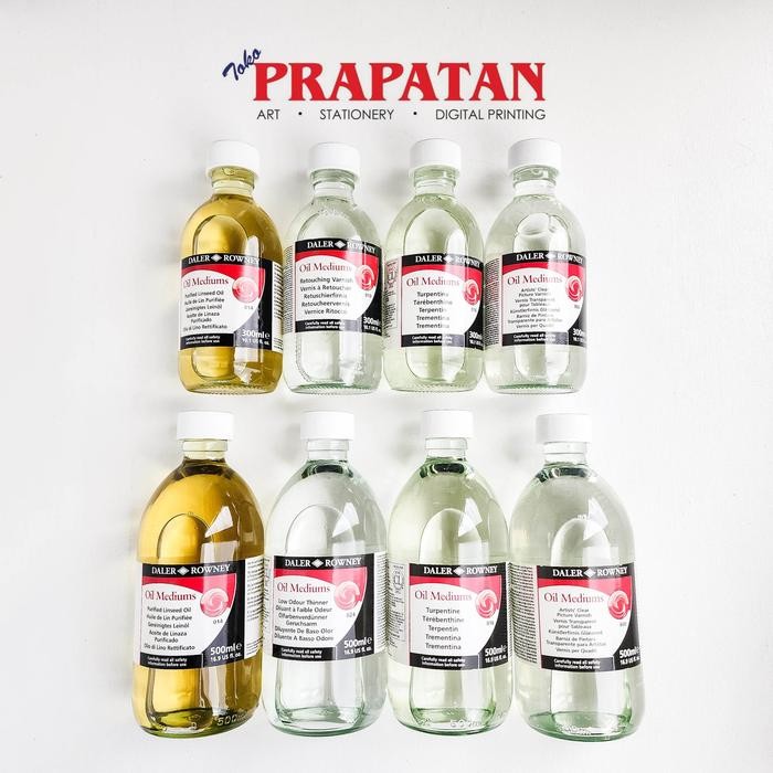 

Daler Rowney Oil Medium Varnish 300Ml / 500Ml #Gratisongkir