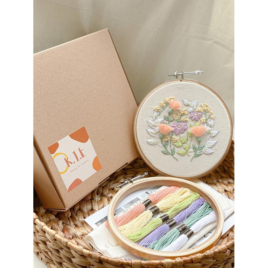 

Tassflo Embroidery Kit Package #Gratisongkir