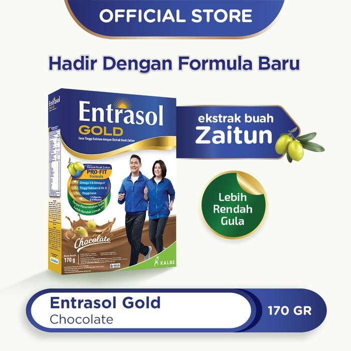 

Entrasol Gold Chocolate 170 G