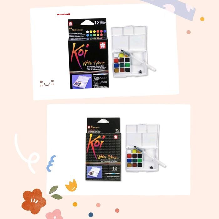 

Sakura Koi Pocket Field Sketch Watercolor Box Set Cat Air Dalam Kotak #Gratisongkir