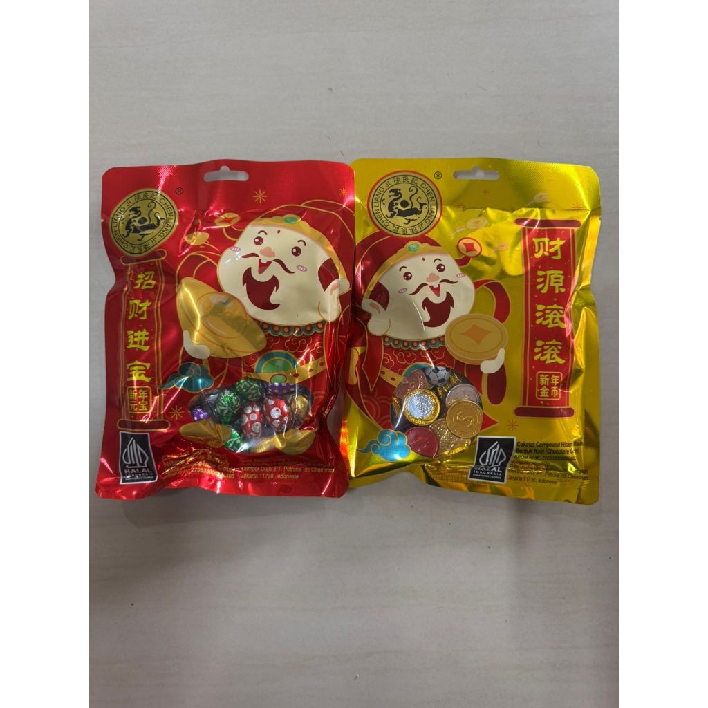 

Chen Liang JI Cokelat Compound Hitam Manis 258 Gr coklat