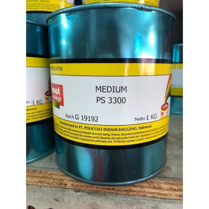 

Ps 3300 Medium Policoat Cat Sablon Basis Minyak #Gratisongkir