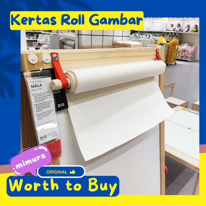 

Kertas Roll Kertas Gambar Kertas Lukis 30M Ik