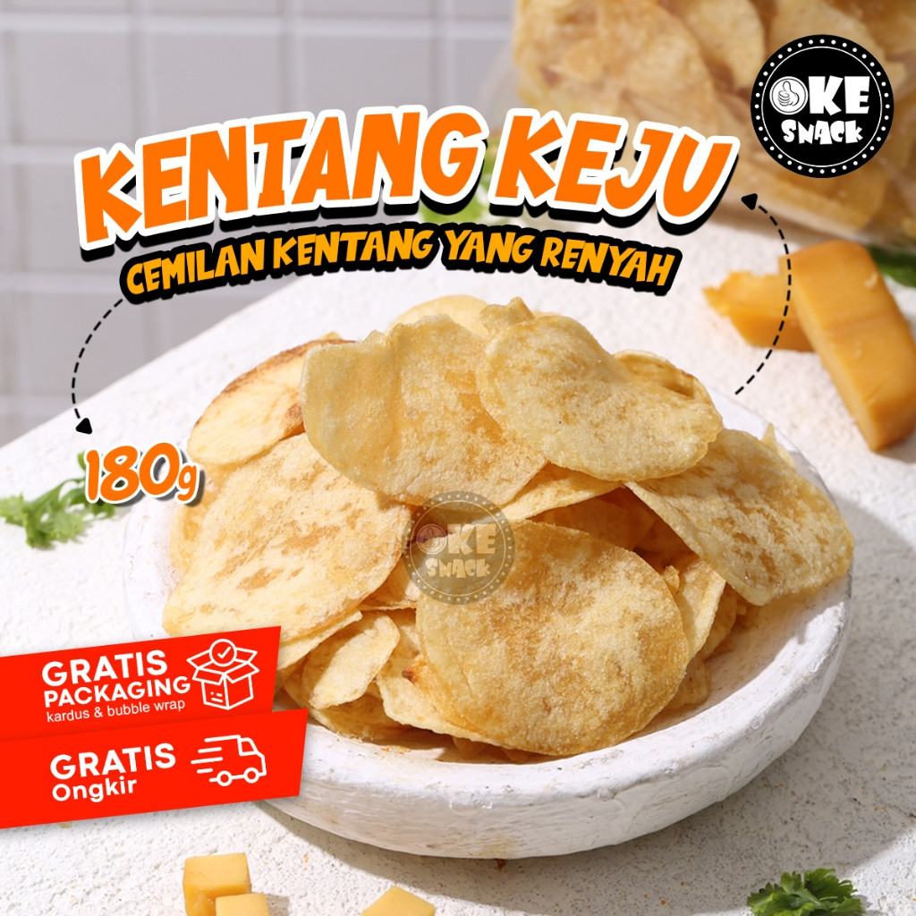

Keripik Kentang Keju 180g