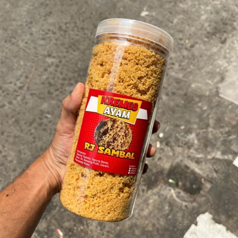 

Kremes Ayam / Kremesan Ayam Rj Sambal 300gram