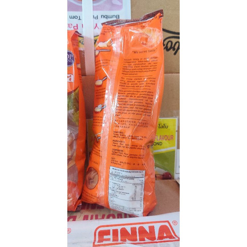 

FINNA NUSANTARA kerupuk udang Premium 380gr Halal READY