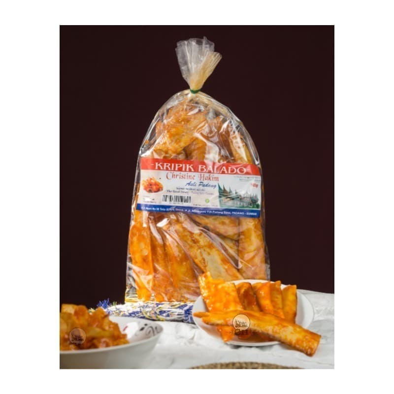 

keripik balado christine hakim 500g / sanjai balado christine hakim