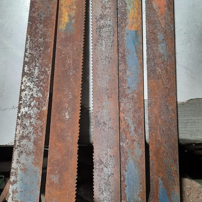 PREMIUM gergaji besi sandflex 18in bekas tajam buat pisau harga per/pcs