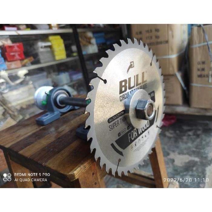 PREMIUM As serkel lengkap tinggal pakai / as gergaji serkel / table saw / as