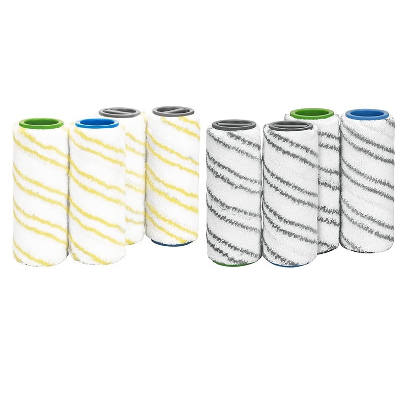 4 Buah Set Rol untuk Karcher FC5 FC7 FC3 FC3D Rol Pengganti Pembersih Lantai Elektrik