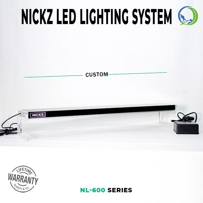 PREMIUM NICKZ LED LAMPU AQUARIUM AQUASCAPE HPL 48 WATT E SIZE 60,70,90 CM
