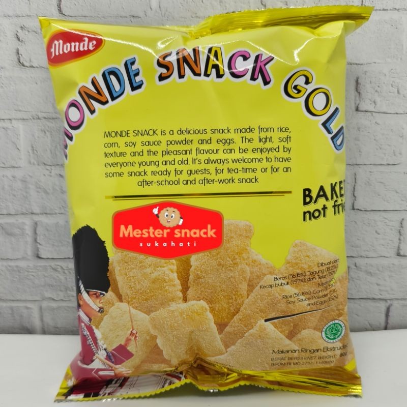

Monde Snack Gold 60 gram