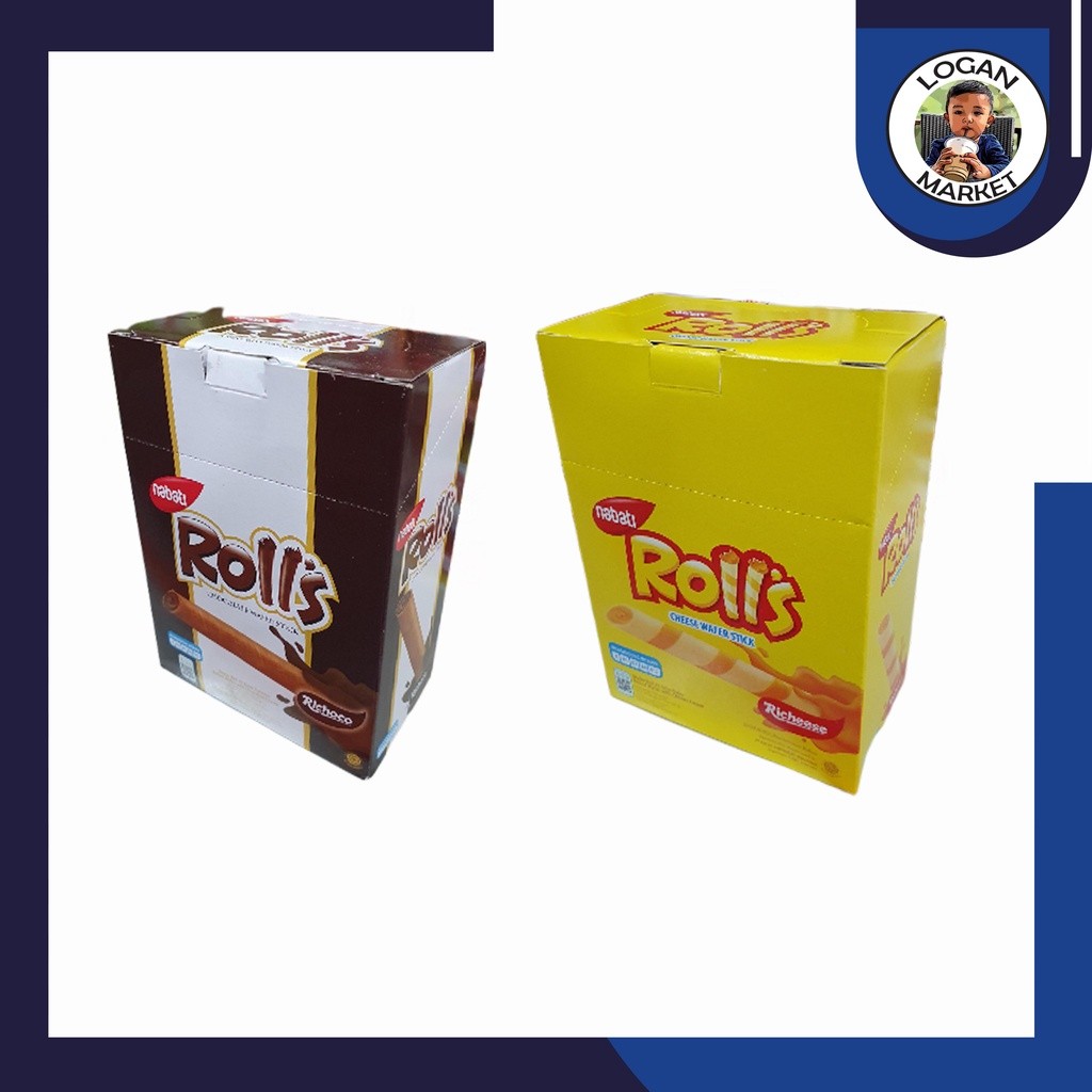 

Nabati Rolls Box Isi 20pcs 20 pcs All Variant Richeese Keju Richoco Coklat