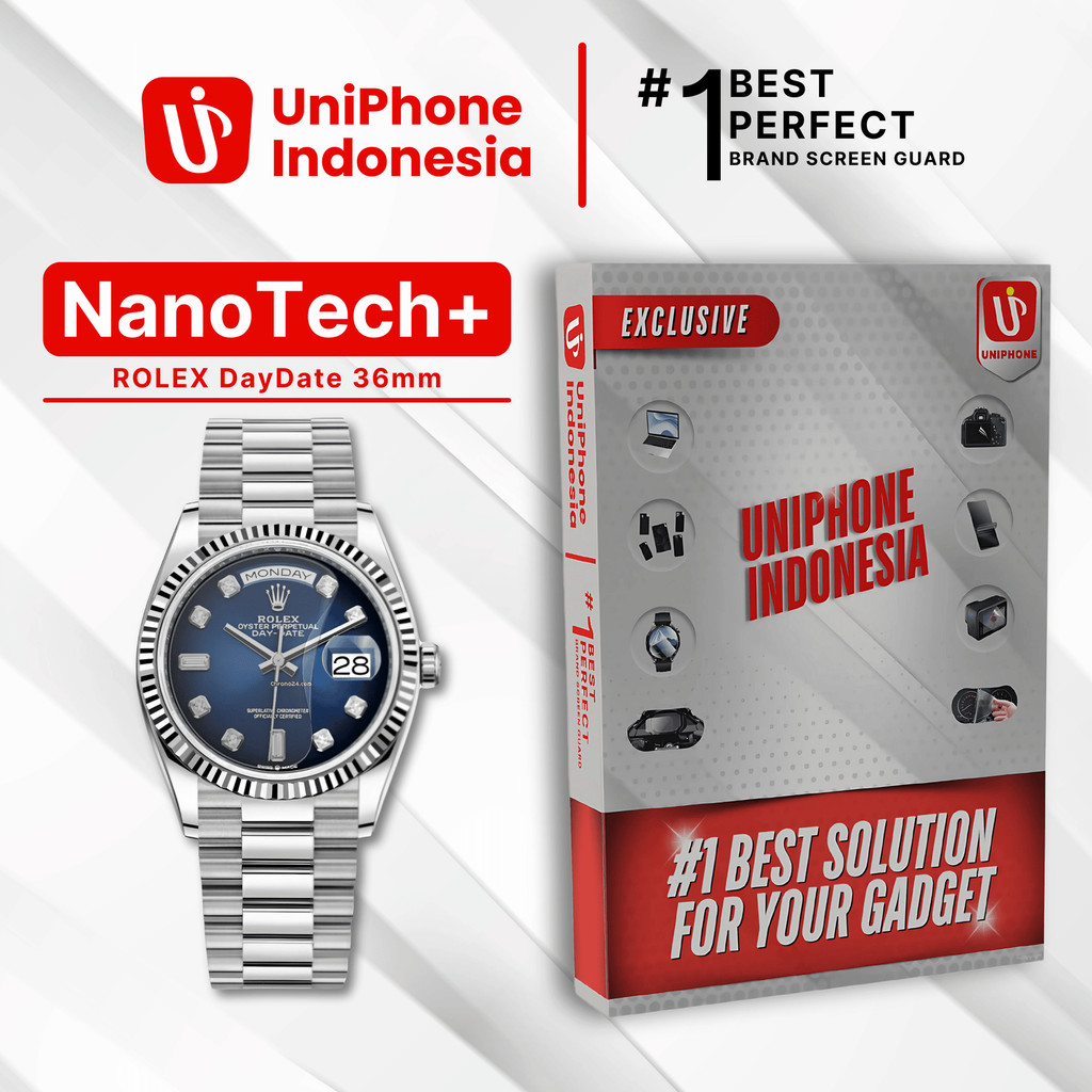 UniPhon EPU BIO GENESIS Hydrogel for Rolex Day Date 36mm / Screen Guard (Nanotech+ 100% Recycle) Pre