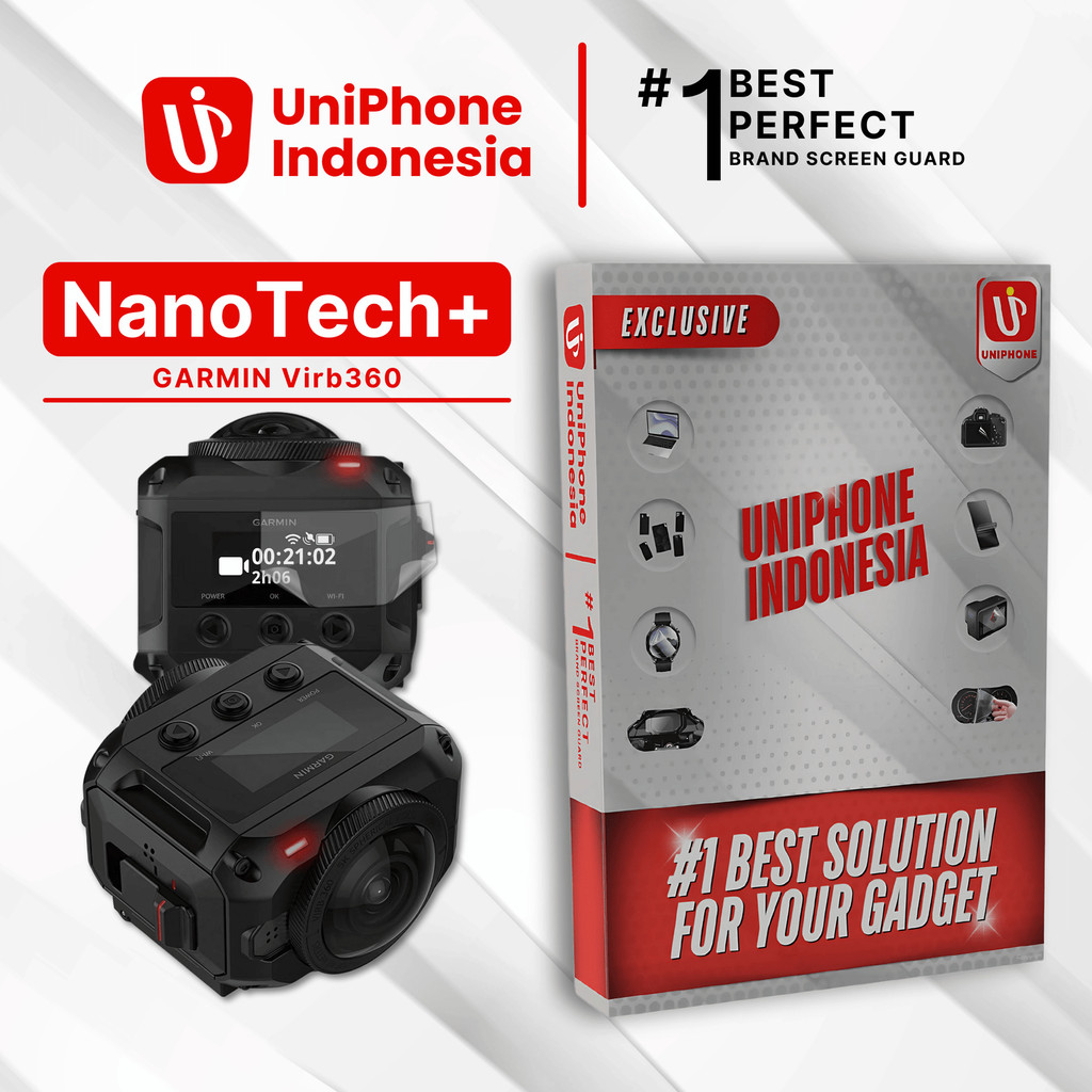 UniPhon EPU BIO GENESIS Hydrogel for Garmin VIRB 360 / Screen Guard (Nanotech+ 100% Recycle) Premium