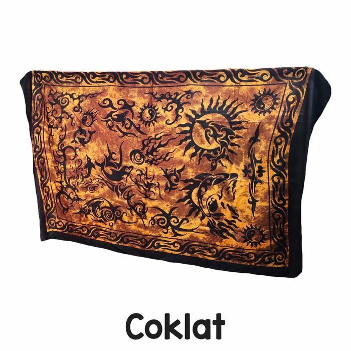 PREMIUM Kain Bali Motif Tato Ukuran Jumbo 200x120 cm