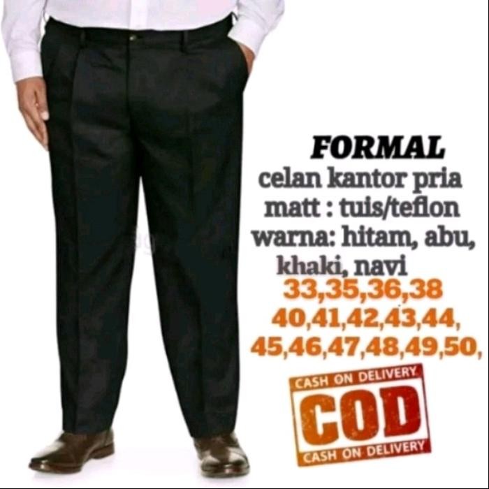 PREMIUM CELANA KAIN KERJA PRIA CELANA KAIN KERJA JUMBO PRIA - Celana Kain FORMAL - Celana Kain BAHAN