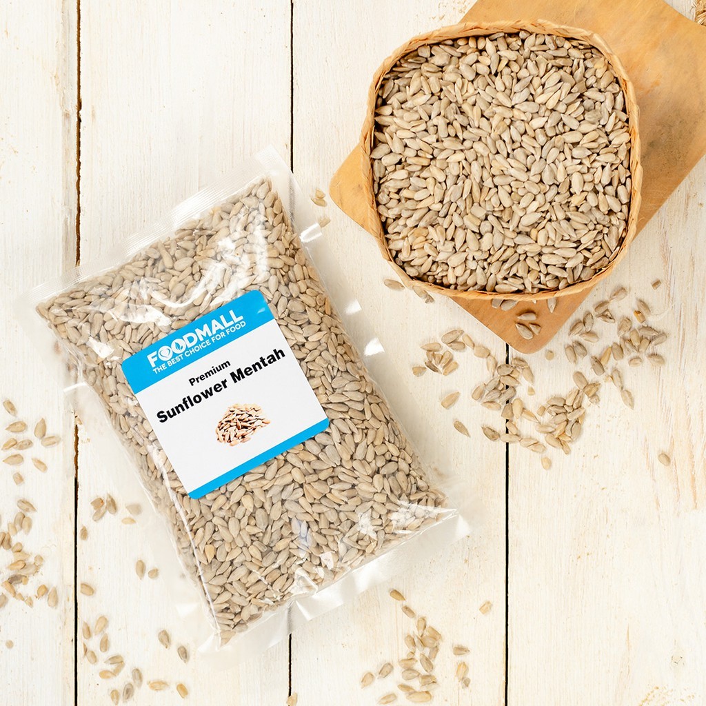 

Biji Bunga Matahari Kupas / Kuaci Kupas / Sunflower seed 250 gr Mentah