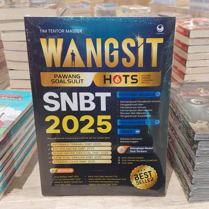 

TERBARU!!! BUKU WANGSIT ( PAWANG SOAL SULIT ) SNBT 2025 READY