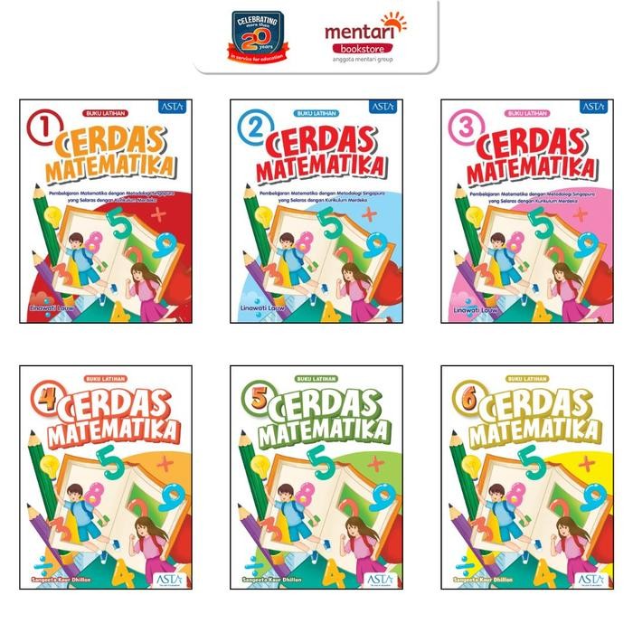 

TERBARU!!! BUKU SEKOLAH CERDAS MATEMATIKA BUKU MATEMATIKA SD READY