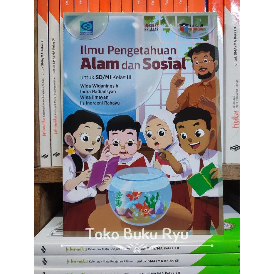 

SALE BUKU ILMU PENGETAHUAN ALAM DAN SOSIAL IPAS KELAS 3 SD/MI KURIKULUM MERDEKA GRAFINDO READY