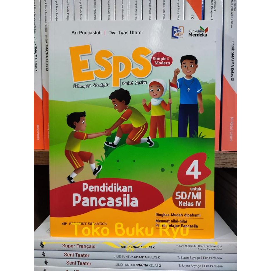 

PROMO ERLANGGA ESPS PENDIDIKAN PANCASILA REVISI KELAS 4 SD KURIKULUM MERDEKA READY