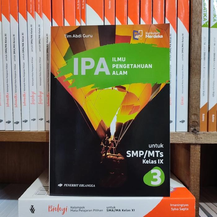 

TERBARU!!! BUKU IPA KELAS 9 SMP KURIKULUM MERDEKA ERLANGGA READY