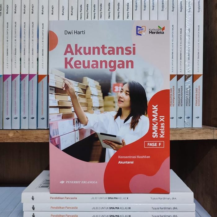 

TERLARIS BUKU AKUNTANSI KEUANGAN KELAS 2 SMK KURIKULUM MERDEKA ERLANGGA READY