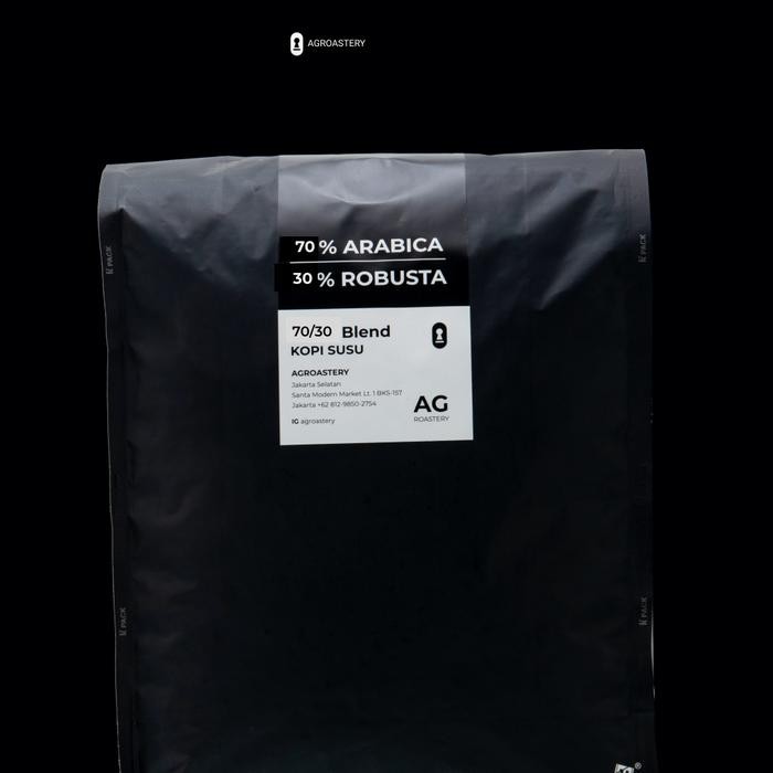

Caraka.store1 Biji Kopi Blend 70/30 Kopi Susu Ekonomis 1 KG 1KG