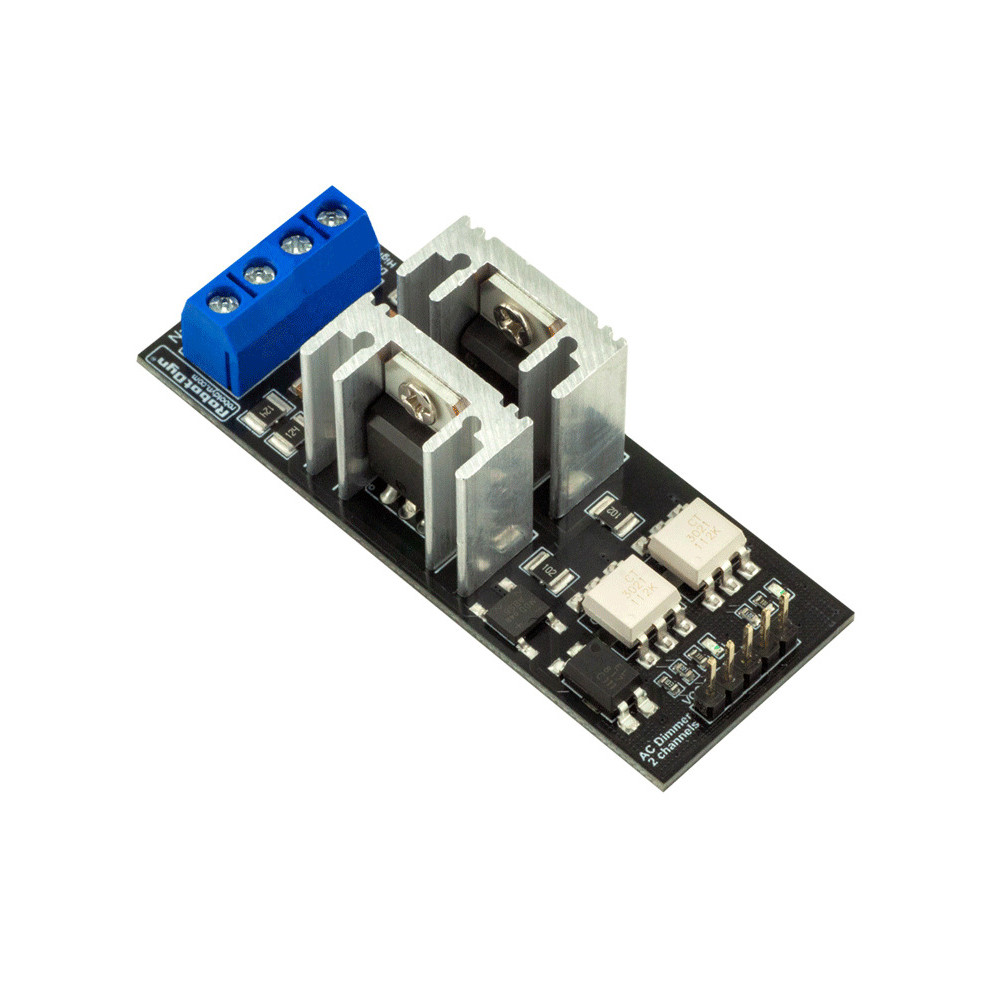 Ac Light Dimmer Module 2 Channel 3.3V/5V Logic Ac 50/60H 220V/110V Light Dimmer Module For Lamps