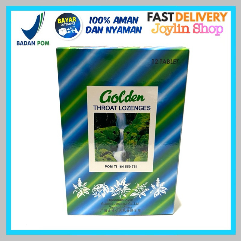

Golden Throat Lozenges Permen Pereda Sakit Tenggorokan