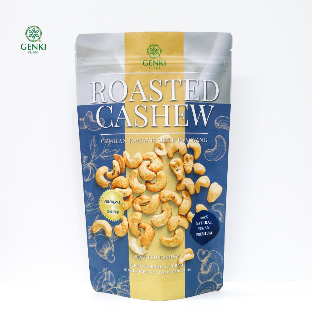 

Roasted Cashew Nut / Kacang Mete Panggang Jumbo - 250 g