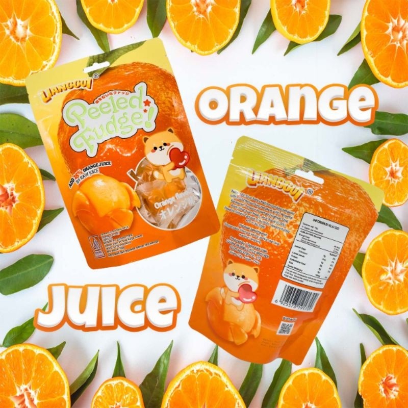 

[HALAL] Permen Buah Jelly Kupas 3 Varian Rasa / Permen Rasa Buah Strawberry & Mangga Jeruk Permen
