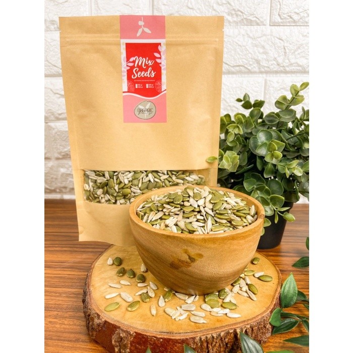 

Organic Paradise Snack Kuaci Campur Sehat 100 gram / Healthy Roasted Mix Seed 100 gram tanpa minyak