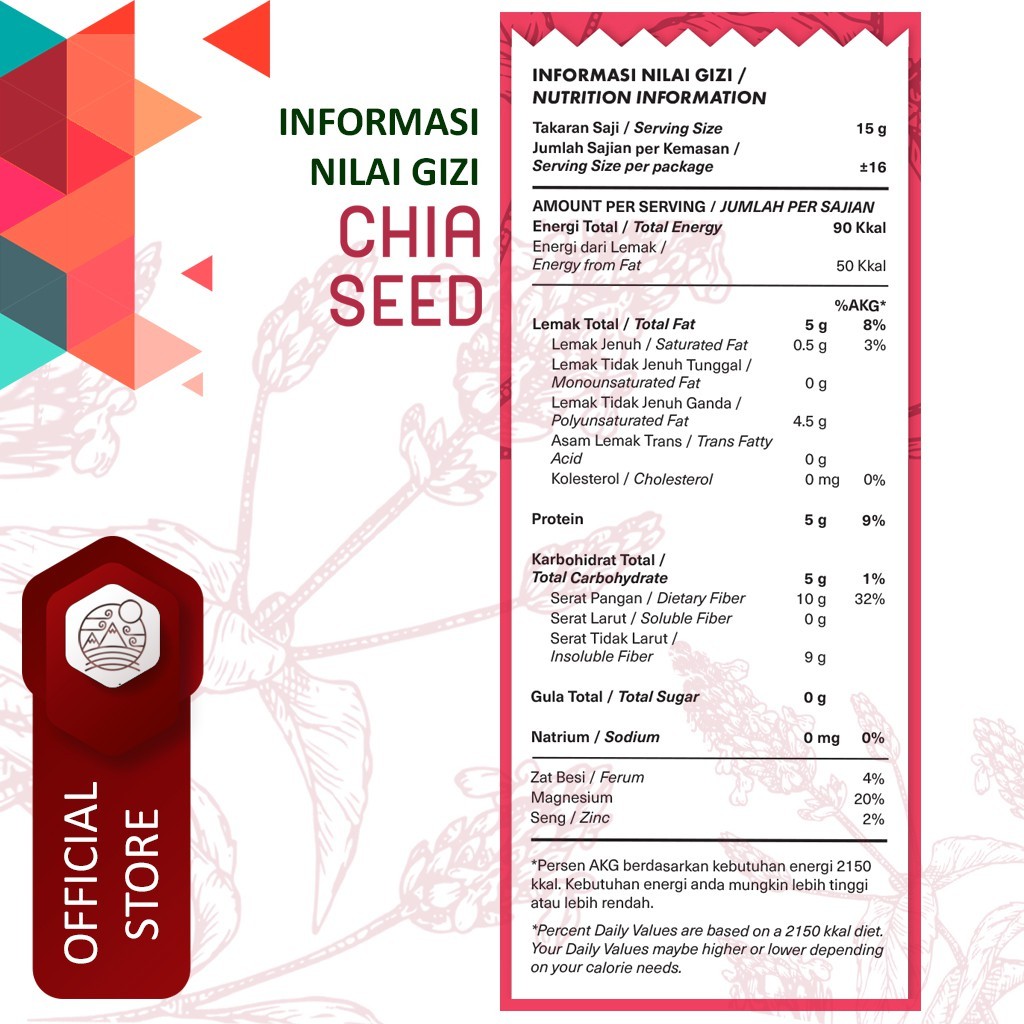 

Chia Seed Organic El Organico 500gr
