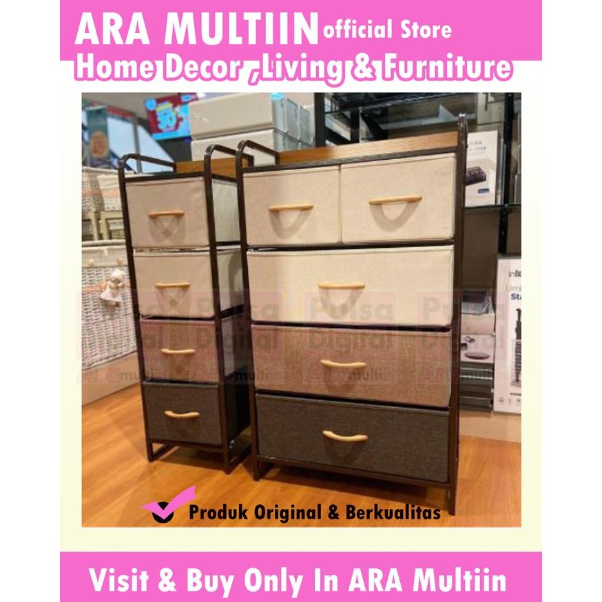 Terlaris Informa Kabinet Laci Bertingkat, Lemari Penyimpanan Pakaian