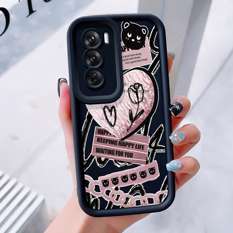 Casing Hp untuk OPPO Reno 12 5G Reno 12 Pro 5G Reno 12F 4G Reno 12F 5G Reno 11 5G Reno 10 5G Reno 10