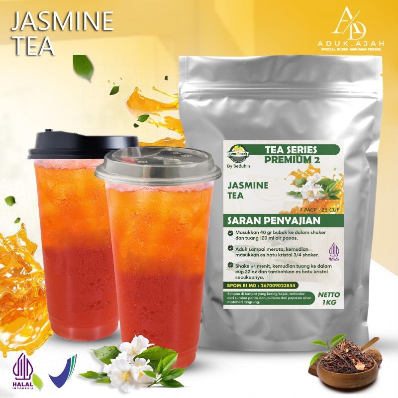 

llyback - Bubuk minuman 1KG / Lemonade - Lemon - Tea - Green Tea /Premium 2