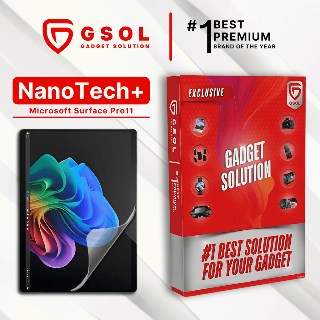 GSOL EPU BIO GENESIS Hydrogel for Microsoft Surface 3 / Screen Guard (Nanotech+ 100% Recycle) Premiu