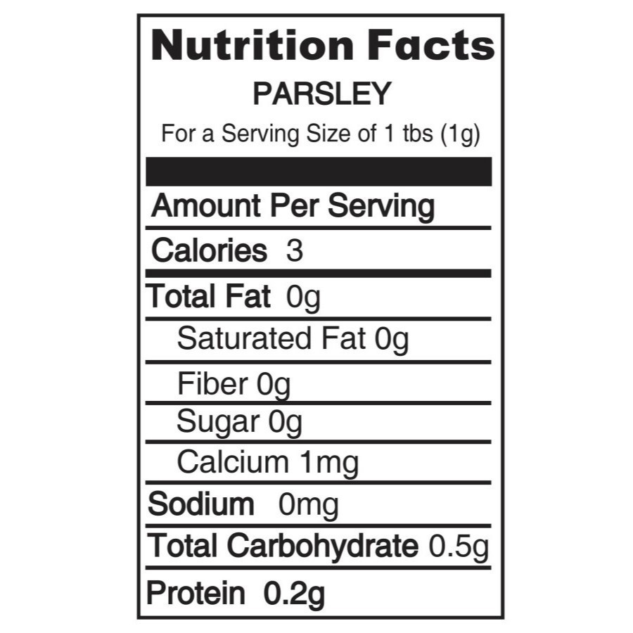 

Daun Parsley Kering / Dried Parsley Leaves (100 gram) by Granology