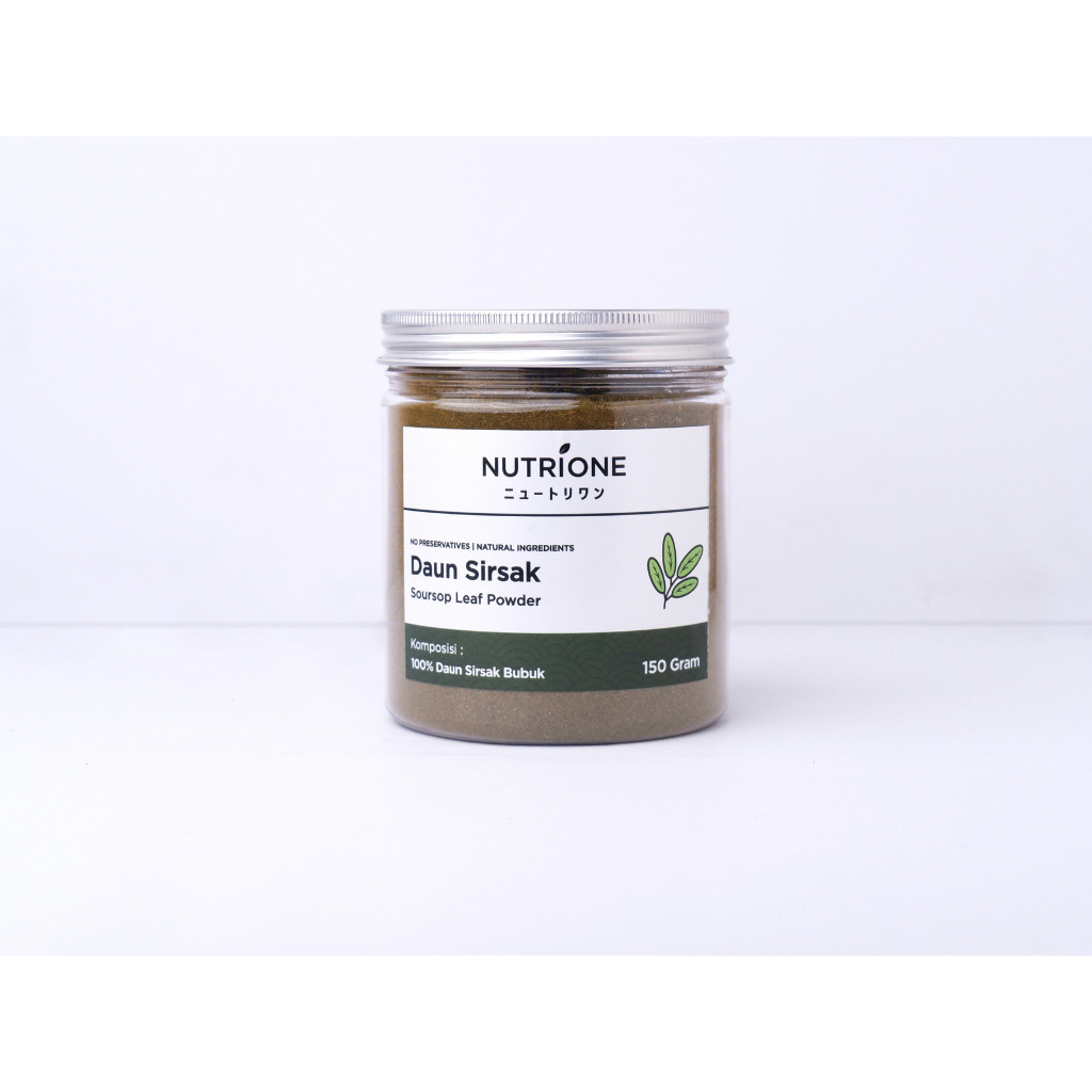 

Daun Sirsak Bubuk / Soursop Leaf Powder Premium Original Nutrione