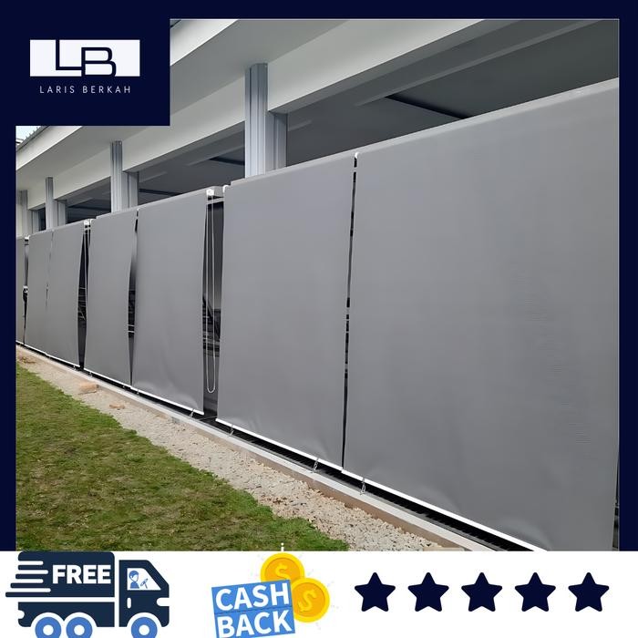 Suntex Blind Custom Tirai Outdoor Anti UV untuk Balkon & Teras / Suntex blind dnexs elite